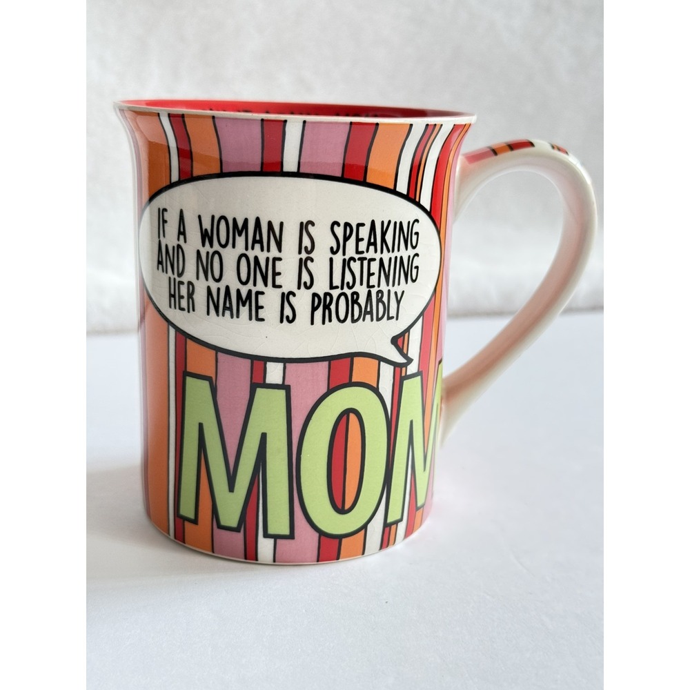 Our‎ Name is Mud "Mom" Stoneware Mug, 16 Oz